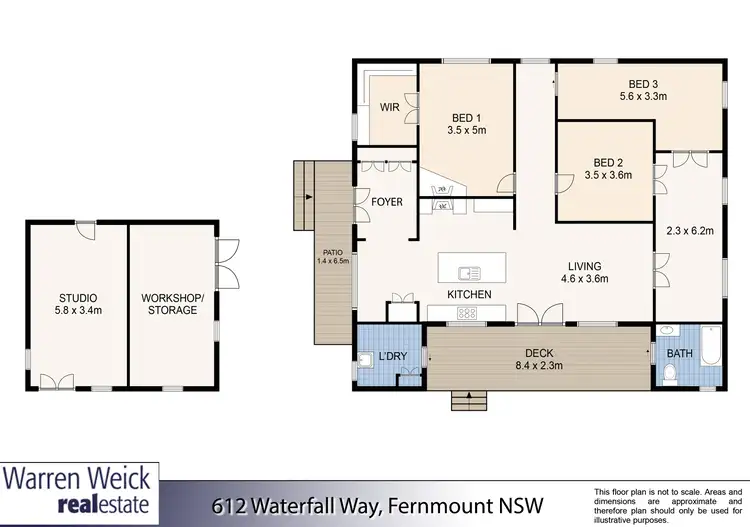 Floorplan of Homely house listing, 612 Waterfall Way, Bellingen NSW 2454