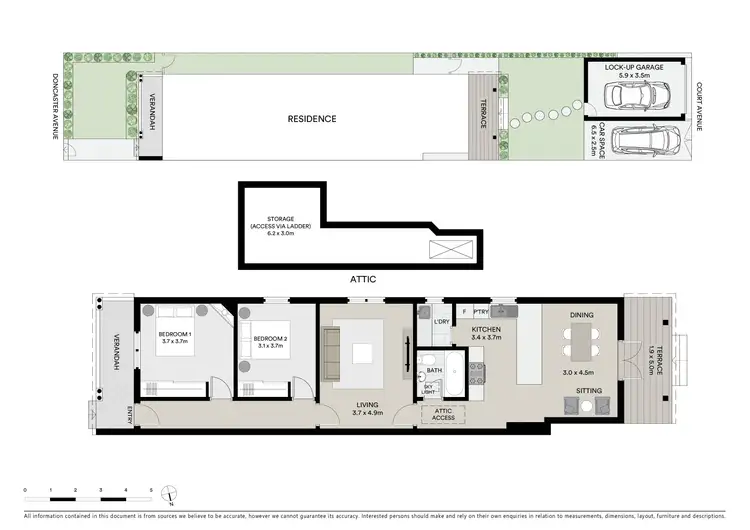 Floorplan of Homely house listing, 257 Doncaster Avenue, Kingsford NSW 2032