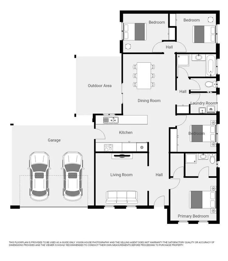 Floorplan of Homely house listing, 8 Spitfire Court, Mildura VIC 3500