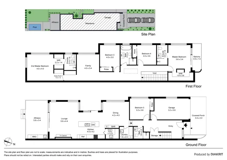 Floorplan of Homely semi-detached listing, 6a Jellicoe Street, Hurstville Grove NSW 2220