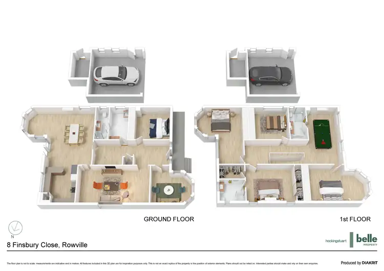 Floorplan of Homely house listing, 8 Finsbury Close, Rowville VIC 3178
