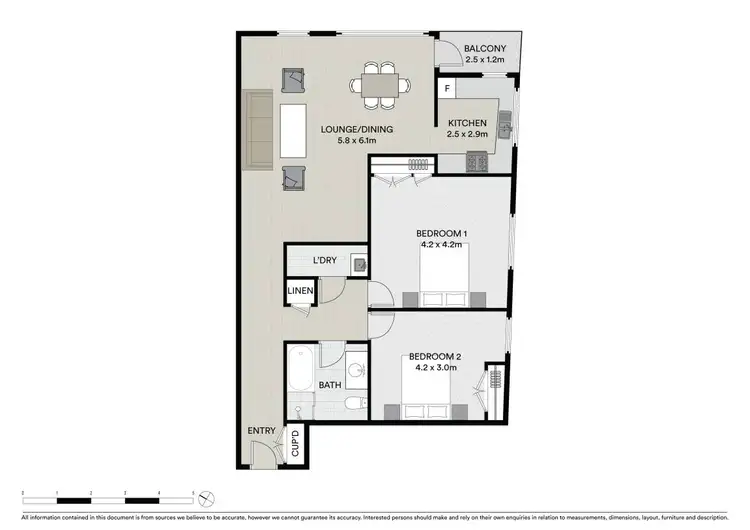 Floorplan of Homely apartment listing, 19/5 Good Street, Parramatta NSW 2150