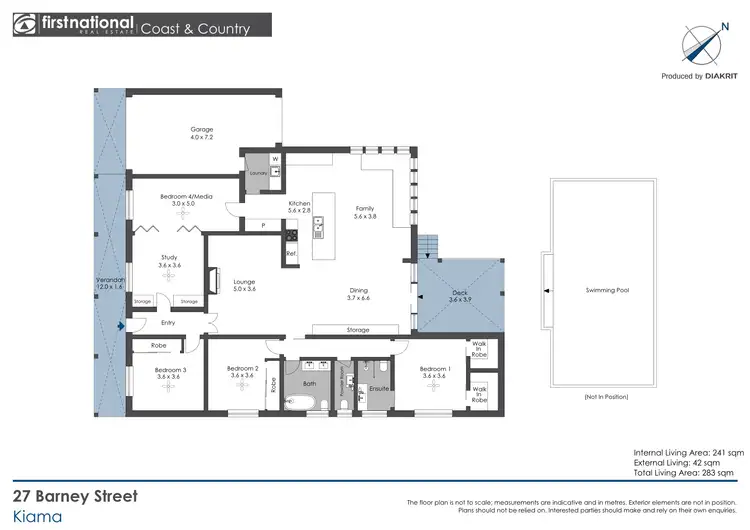 Floorplan of Homely house listing, 27 Barney Street, Kiama NSW 2533