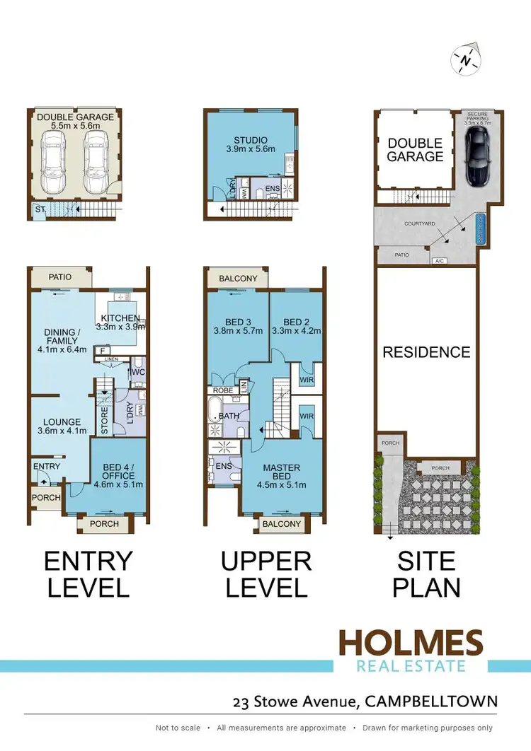 Floorplan of Homely house listing, 23 Stowe Avenue, Campbelltown NSW 2560
