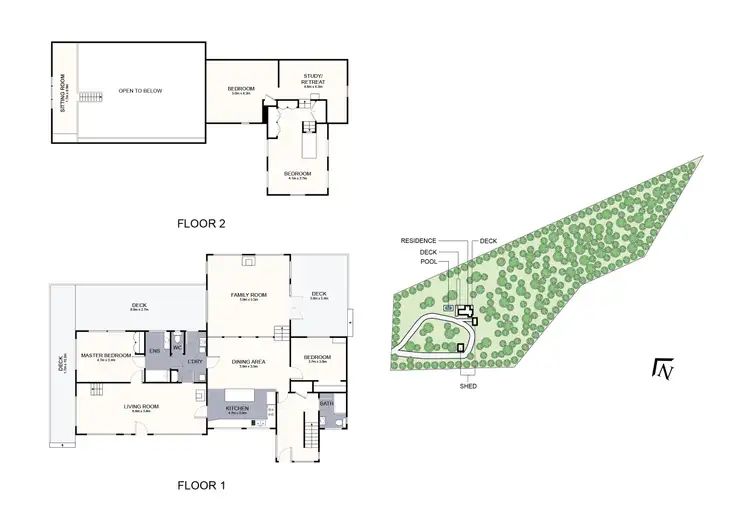 Floorplan of Homely rural property listing, 8 Cornelius Crescent, Healesville VIC 3777