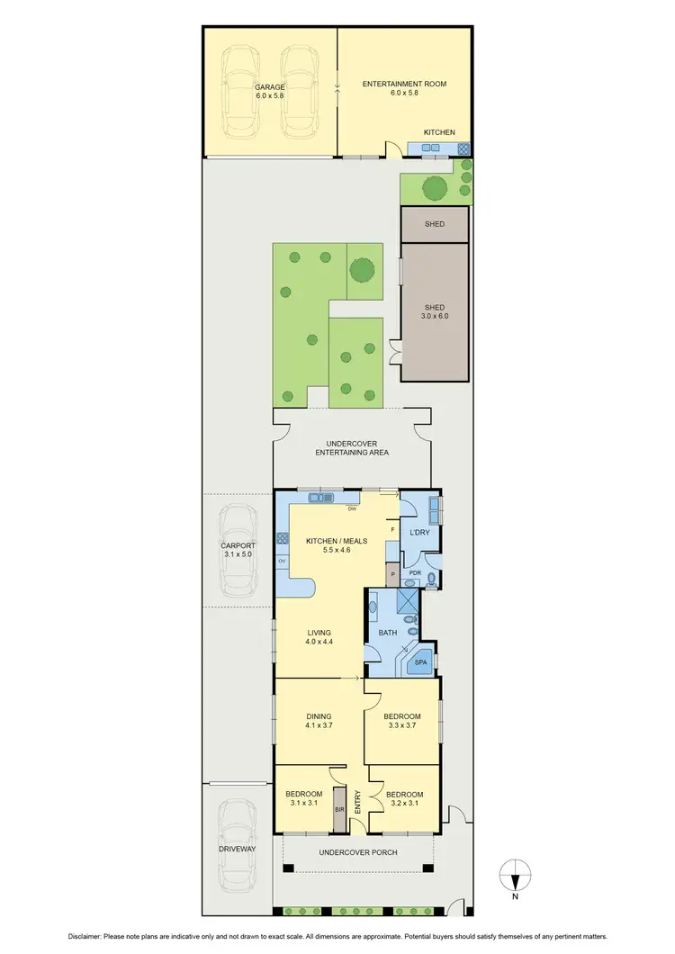 Floorplan of Homely house listing, 84 Edward Street, Brunswick VIC 3056