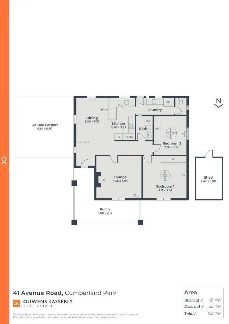 Floorplan of Homely house listing, 41 Avenue Road, Cumberland Park SA 5041