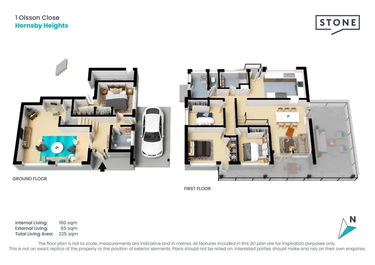 Floorplan of Homely house listing, 1 Olsson Close, Hornsby Heights NSW 2077