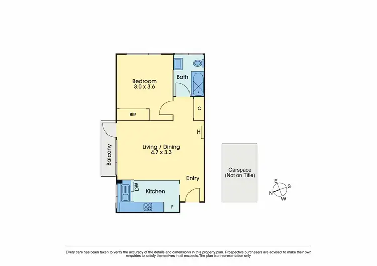 Floorplan of Homely apartment listing, 4/63 Osborne Street, South Yarra VIC 3141