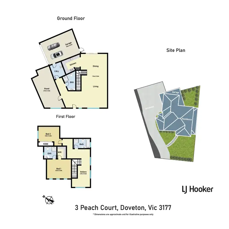 Floorplan of Homely unit listing, 1/3 Peach Court, Doveton VIC 3177
