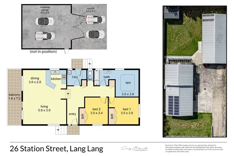 Floorplan of Homely house listing, 26 Station Street, Lang Lang VIC 3984