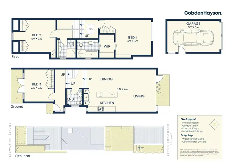 Floorplan of Homely house listing, 46b Llewellyn Street, Balmain NSW 2041