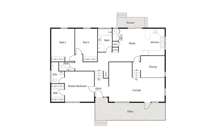 Floorplan of Homely house listing, 6 Heath Place, Chapman ACT 2611