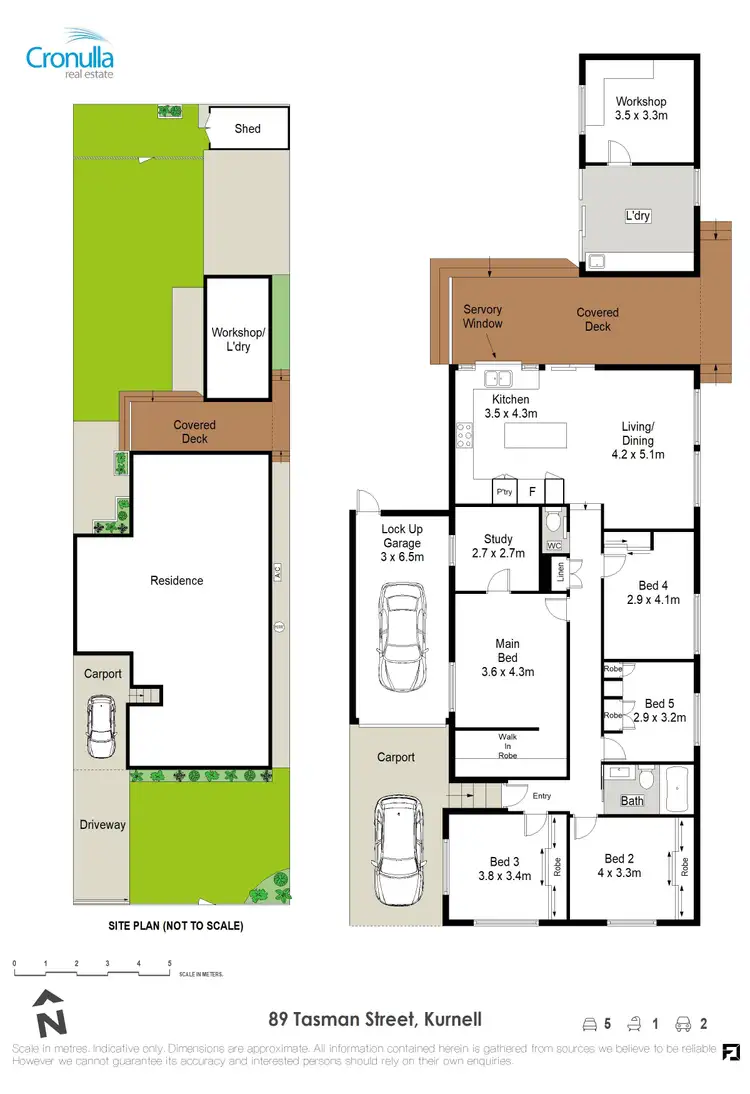 Floorplan of Homely house listing, 89 Tasman Street, Kurnell NSW 2231