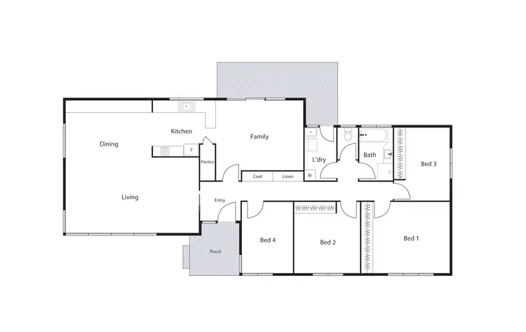 Floorplan of Homely house listing, 51 Darwinia Terrace, Rivett ACT 2611