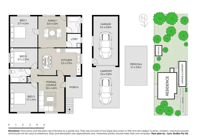 Floorplan of Homely house listing, 74 Frederick Street, Blacktown NSW 2148