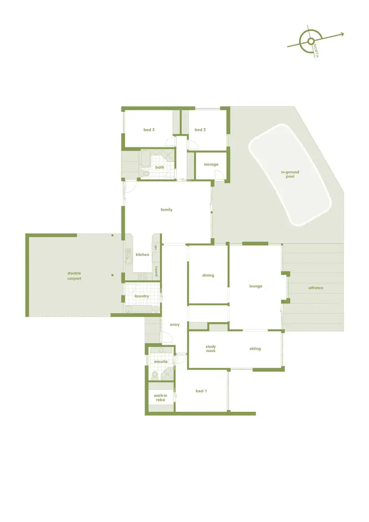 Floorplan of Homely house listing, 21 Learmonth Drive, Kambah ACT 2902