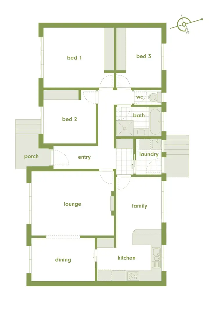 Floorplan of Homely house listing, 16 Bellingham Crescent, Kambah ACT 2902