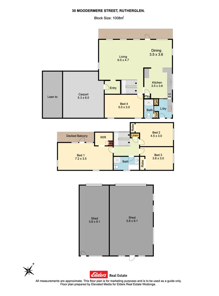 Floorplan of Homely house listing, 30 Moodemere Street, Rutherglen VIC 3685