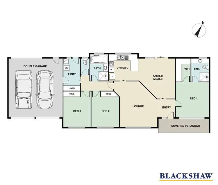 Floorplan of Homely townhouse listing, 4/3 Shepherdson Place, Isaacs ACT 2607