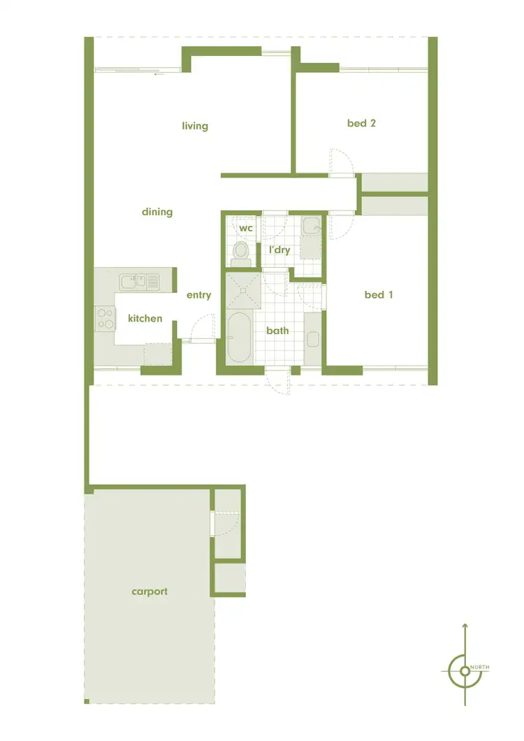 Floorplan of Homely townhouse listing, 20/5 Beasley Street, Torrens ACT 2607