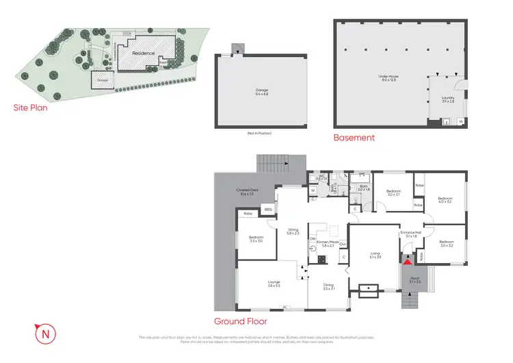Floorplan of Homely house listing, 3 Lansell Close, Ringwood North VIC 3134
