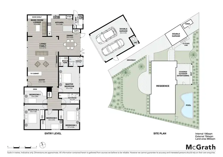 Floorplan of Homely house listing, 5 Camelot Place, St Ives NSW 2075