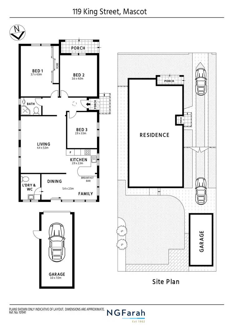Floorplan of Homely house listing, 119 King Street, Mascot NSW 2020