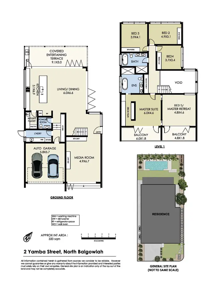 Floorplan of Homely house listing, 2 Yamba Street, North Balgowlah NSW 2093