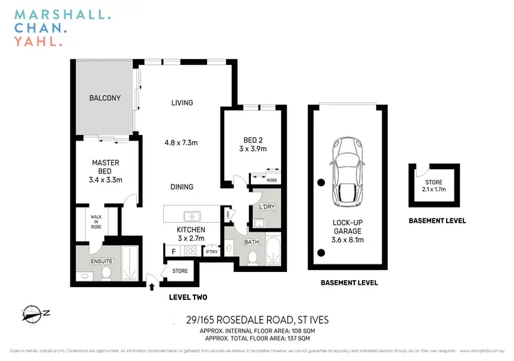 Floorplan of Homely apartment listing, 29/165-167 Rosedale Road, St Ives NSW 2075