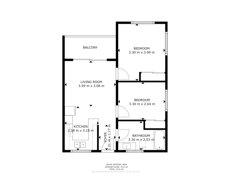 Floorplan of Homely unit listing, 12/215-217 McLeod Street, Cairns North QLD 4870