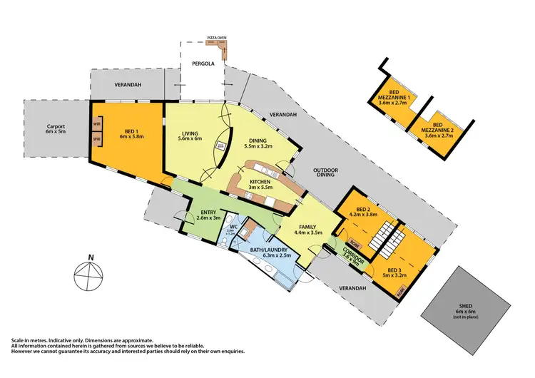 Floorplan of Homely house listing, 93 Storys Road, Emu Creek VIC 3551