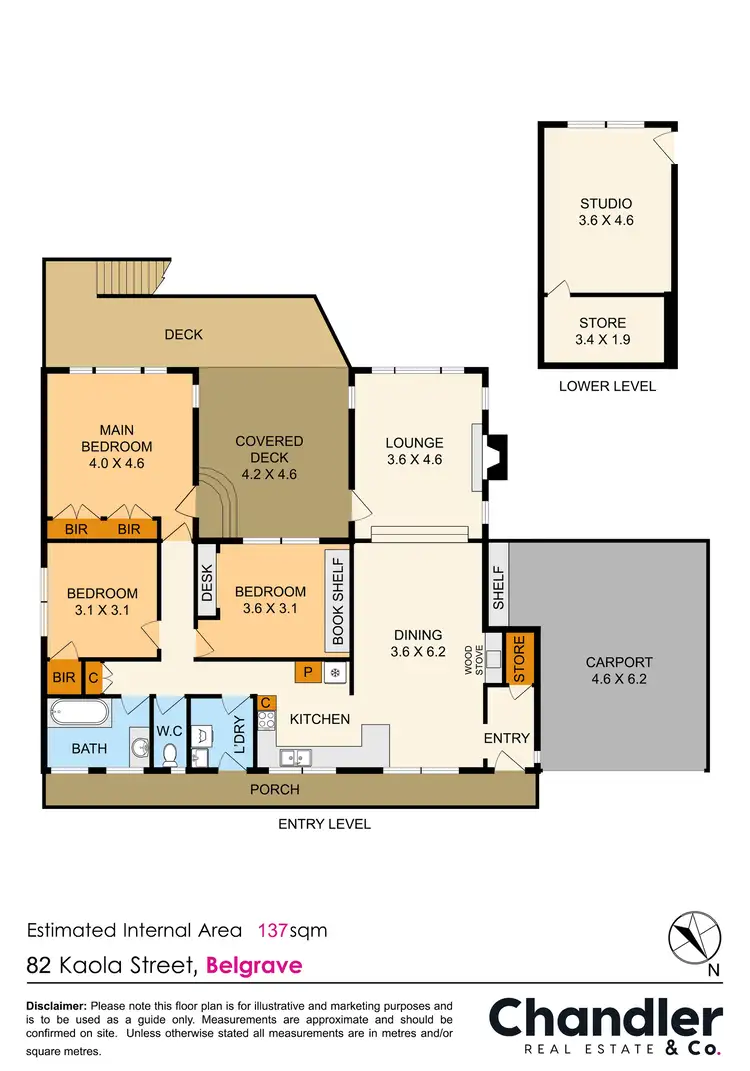 Floorplan of Homely house listing, 82 Kaola Street, Belgrave VIC 3160