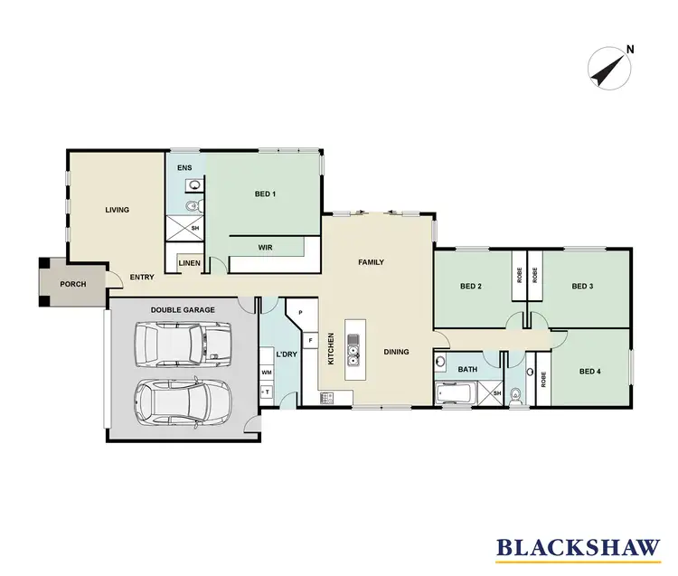 Floorplan of Homely house listing, 74 Greg Urwin Circuit, Casey ACT 2913