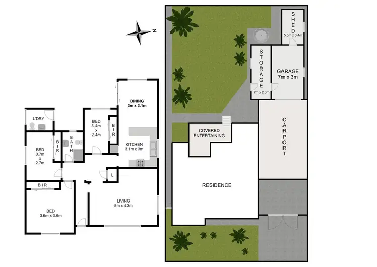 Floorplan of Homely house listing, 193 Toongabbie Road, Toongabbie NSW 2146