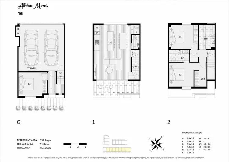 Floorplan of Homely townhouse listing, 16/22 Talmage Street, Albion VIC 3020