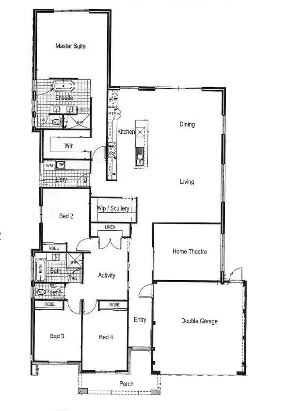 Floorplan of Homely house listing, 3 Denmark Loop, South Guildford WA 6055