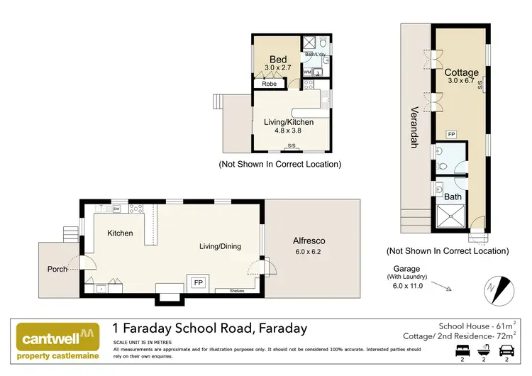 Floorplan of Homely house listing, 1 Faraday School Road, Faraday VIC 3451