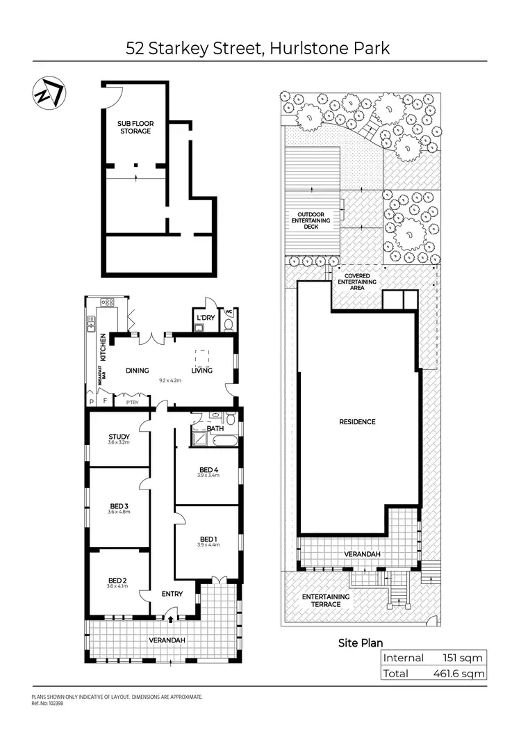 Floorplan of Homely house listing, 52 Starkey Street, Hurlstone Park NSW 2193