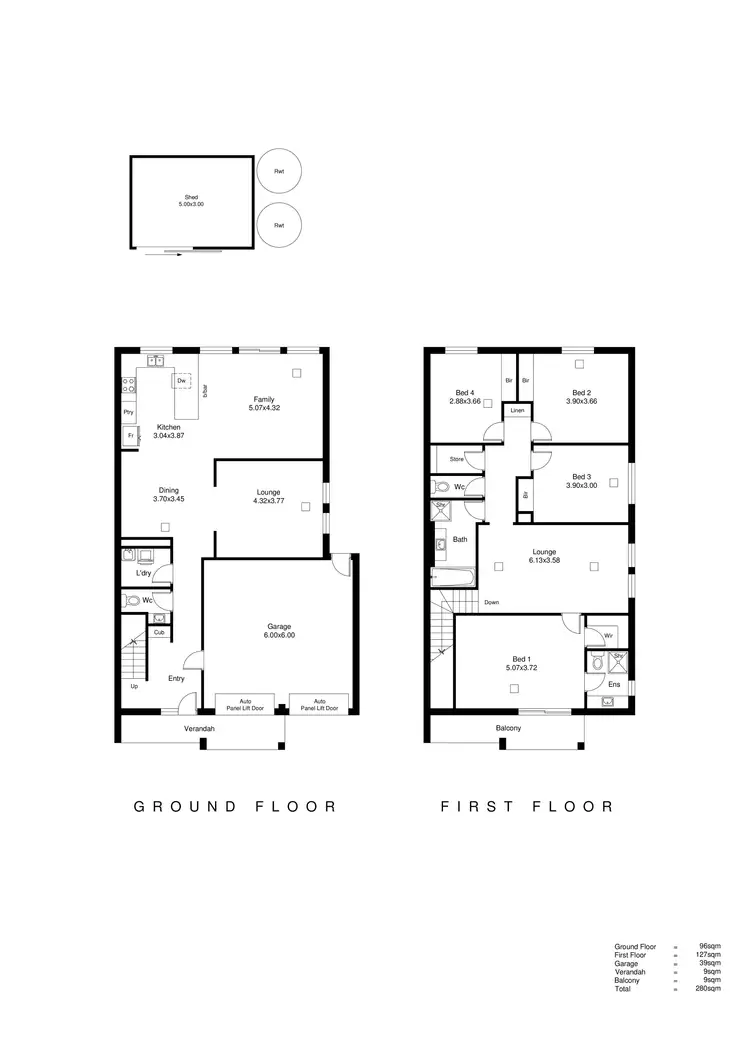 Floorplan of Homely house listing, 9 Redward Avenue, Greenacres SA 5086