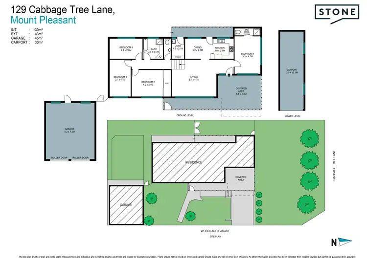 Floorplan of Homely house listing, 129 Cabbage Tree Lane, Mount Pleasant NSW 2519