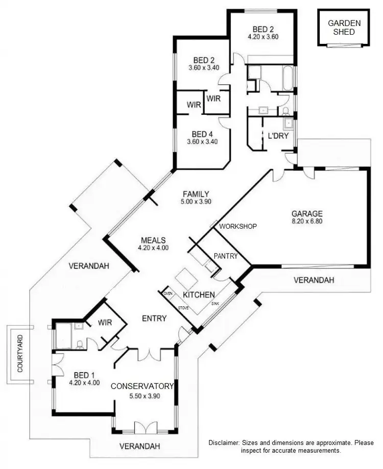 Floorplan of Homely house listing, 3 Longmire Terrace, Mount Gambier SA 5290