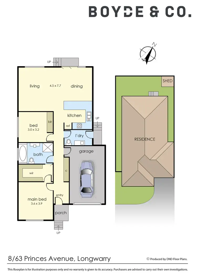 Floorplan of Homely unit listing, 4/63 Princes Avenue, Longwarry VIC 3816