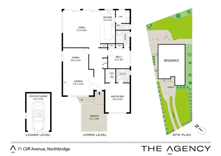 Floorplan of Homely house listing, 71 Cliff Avenue, Northbridge NSW 2063