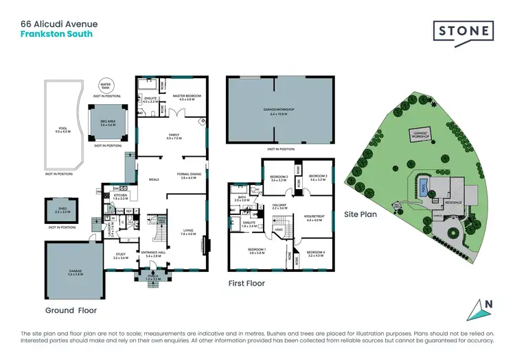 Floorplan of Homely house listing, 66 Alicudi Avenue, Frankston South VIC 3199