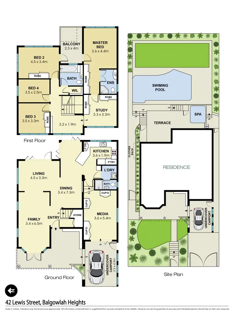 Floorplan of Homely house listing, 42 Lewis Street, Balgowlah Heights NSW 2093