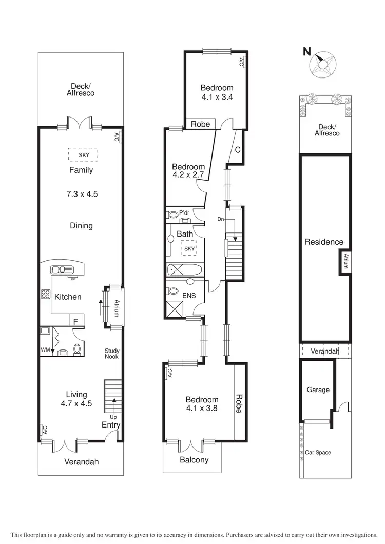 Floorplan of Homely house listing, 140a Mitford Street, Elwood VIC 3184