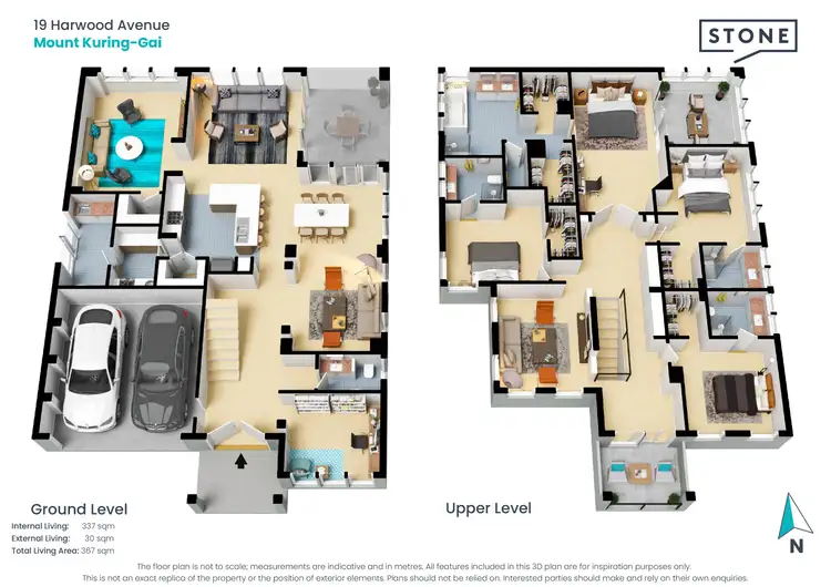 Floorplan of Homely house listing, 19 Harwood Avenue, Mount Kuring-Gai NSW 2080