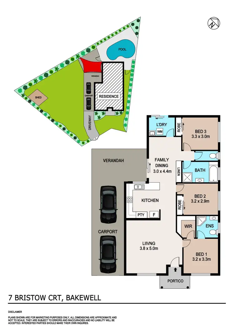 Floorplan of Homely house listing, 7 Bristow Court, Bakewell NT 832