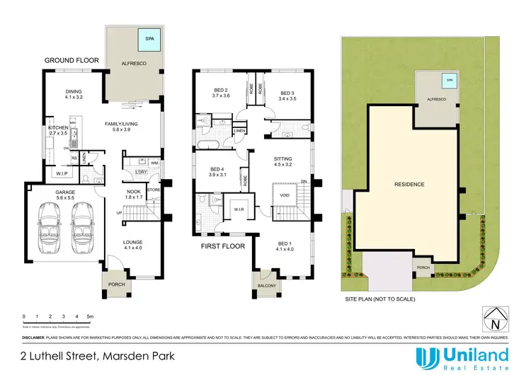 Floorplan of Homely house listing, 2 Luthell Street, Marsden Park NSW 2765